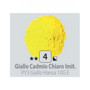 PIGMENT PULBERE GIALLO CADMIO CHIARO