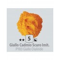 PIGMENT PULBERE GIALLO CADMIO SCURO