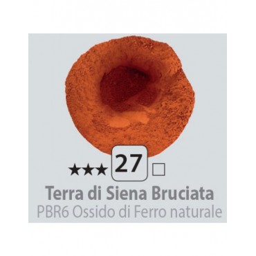 PIGMENT PULBERE TERRA SIENNA BRUCIATA