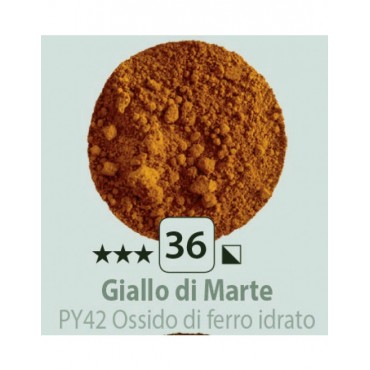 PIGMENT PULBERE GIALLO DI MARTE