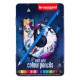 Set creioane colorate Soft Grip 12 Dark