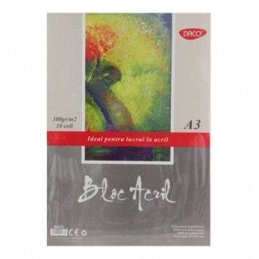 BLOC A3 ACRIL 300 GR 10 FILE DACO BD331