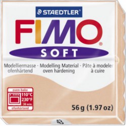 FIMO SOFT - CULOAREA PIELII-FLESH ( 56G )