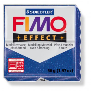 FIMO EFFECT GLITTER -BLUE 302 ( 56G )